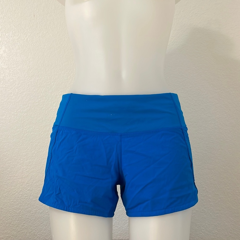 Lululemon Run Time shorts size 4 liner cut out and removed